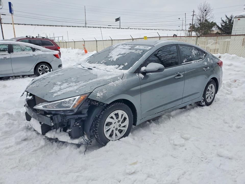 75172905 :رقم المزاد ، KMHD74LF8KU778414 vin ، 2019 Hyundai Elantra مزاد بيع