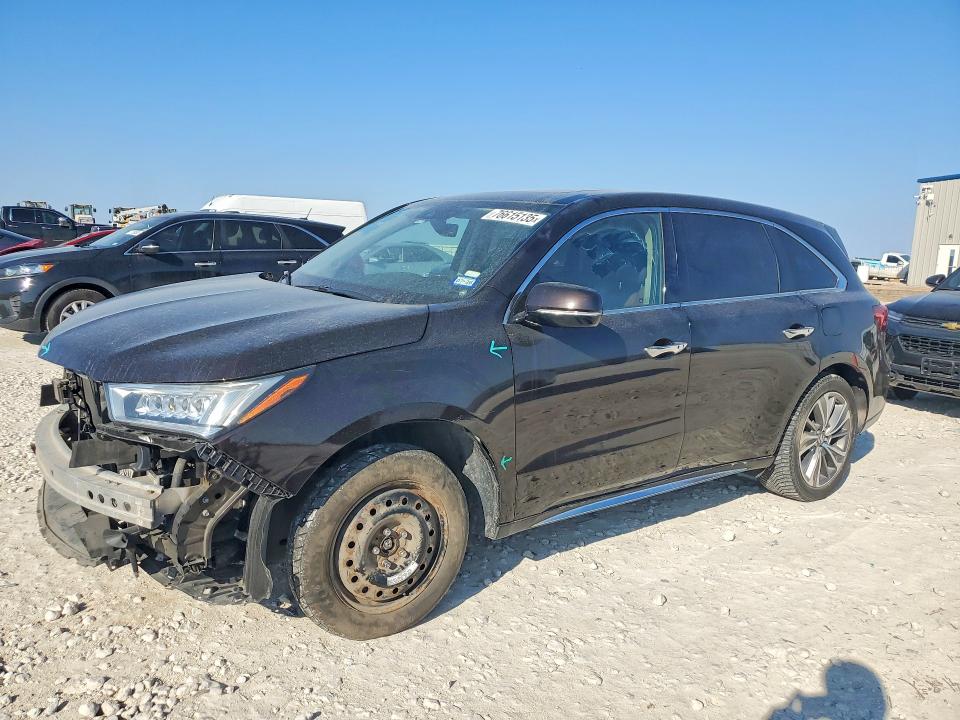 2018 Acura Mdx მანქანა იყიდება აუქციონზე, vin: 5J8YD4H57JL022142, აუქციონის ნომერი: 76615135