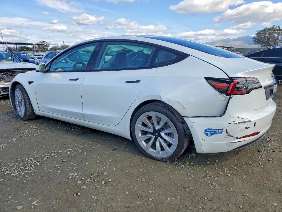 2021 Tesla Model 3 მანქანა იყიდება აუქციონზე, vin: 5YJ3E1EA3MF066619, აუქციონის ნომერი: 77369075