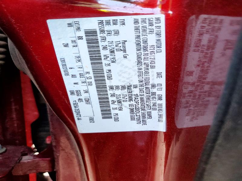 Aukcja sprzedaży 2013 Ford Focus, vin: 1FADP3J20DL270970, numer aukcji: 74235635