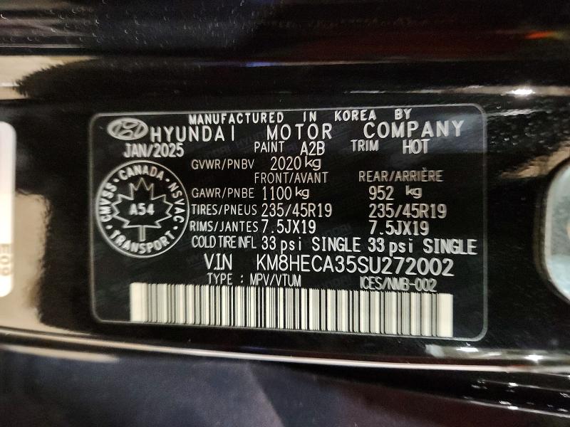 Продаж на аукціоні авто 2025 Hyundai Kona, vin: KM8HECA35SU272002, номер лоту: 77374785