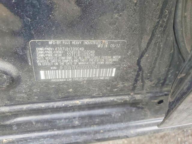 78413355 :رقم المزاد ، JF1GV7E61DG007841 vin ، 2013 Subaru Impreza مزاد بيع