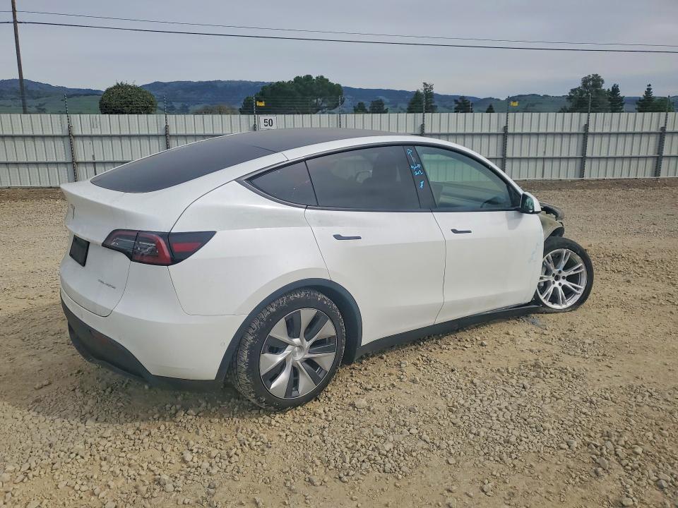 2022 Tesla Model Y მანქანა იყიდება აუქციონზე, vin: 7SAYGDEE2NF544814, აუქციონის ნომერი: 76601755