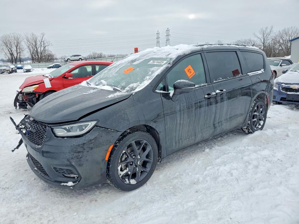 75674405 :رقم المزاد ، 2C4RC3GG8NR123481 vin ، 2022 Chrysler Pacifica مزاد بيع