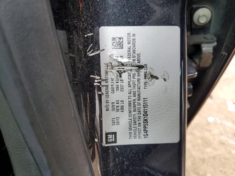 Aukcja sprzedaży 2013 Buick Verano, vin: 1G4PP5SK1D4115111, numer aukcji: 75598955