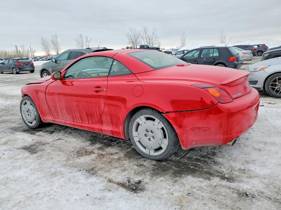 2005 Lexus Sc 430 მანქანა იყიდება აუქციონზე, vin: JTHFN48Y650066457, აუქციონის ნომერი: 78150145