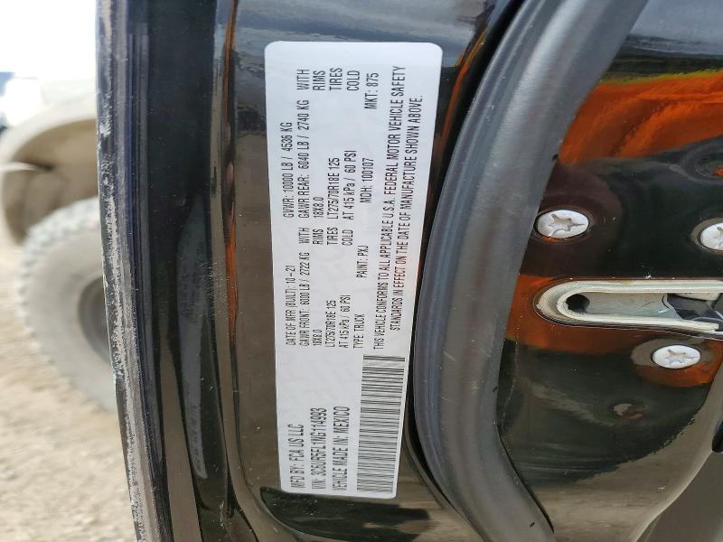 Продаж на аукціоні авто 2022 Ram 2500, vin: 3C6UR5FL1NG114993, номер лоту: 75994715