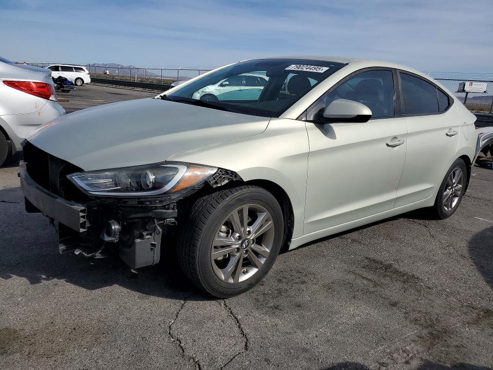 Auction sale of the 2017 Hyundai Elantra, vin: KMHD84LF2HU425298, lot number: 79024495