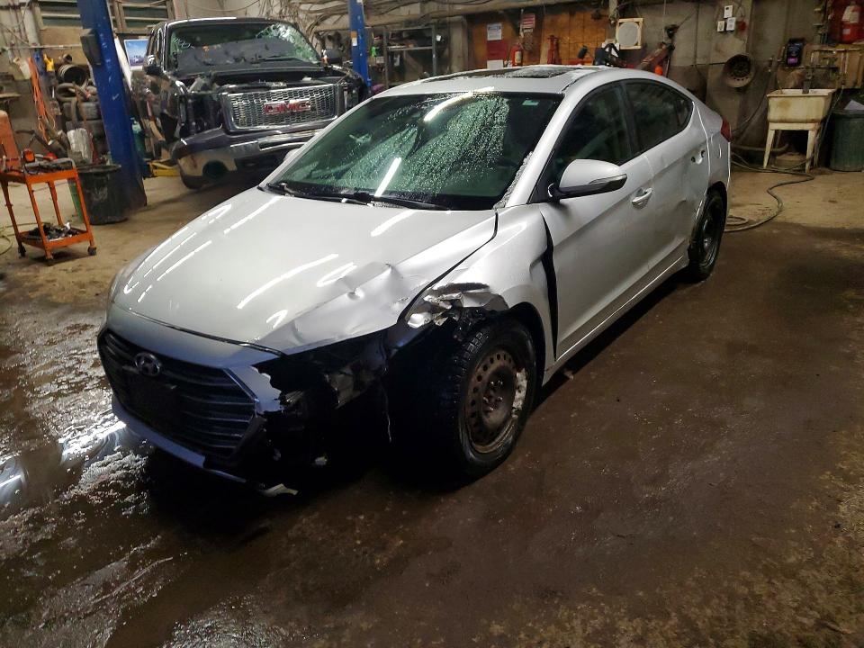 2018 Hyundai Elantra მანქანა იყიდება აუქციონზე, vin: KMHD84LF8JU481722, აუქციონის ნომერი: 76402045