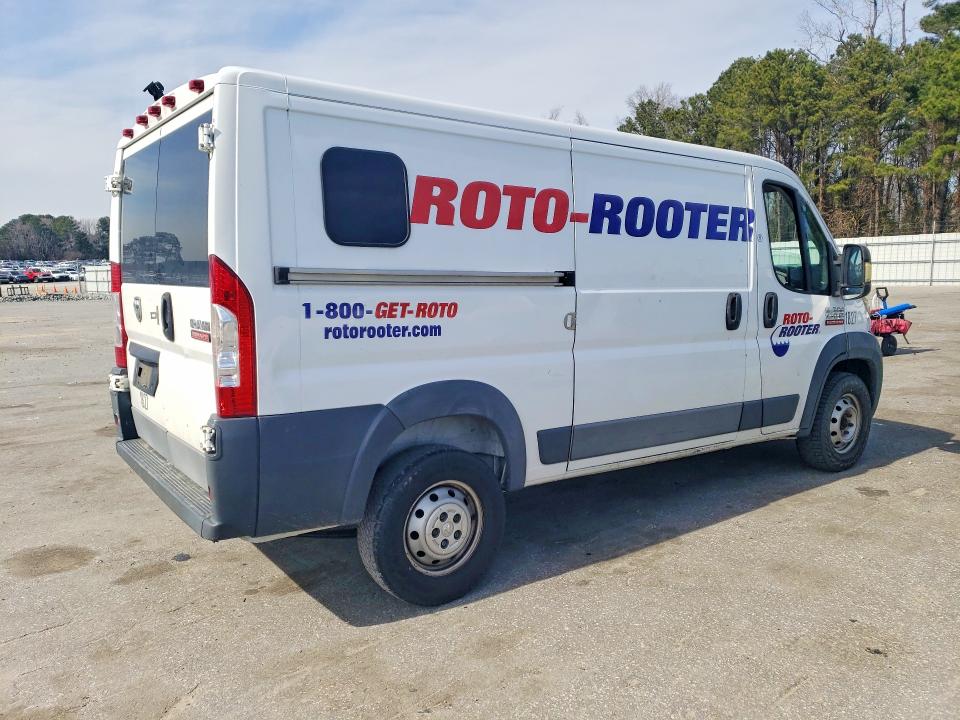 2017 Ram Promaster 1500 მანქანა იყიდება აუქციონზე, vin: 3C6TRVAG2HE526653, აუქციონის ნომერი: 78854035