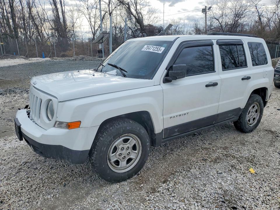 Продаж на аукціоні авто 2016 Jeep Patriot, vin: 1C4NJRBB7GD619543, номер лоту: 78471255