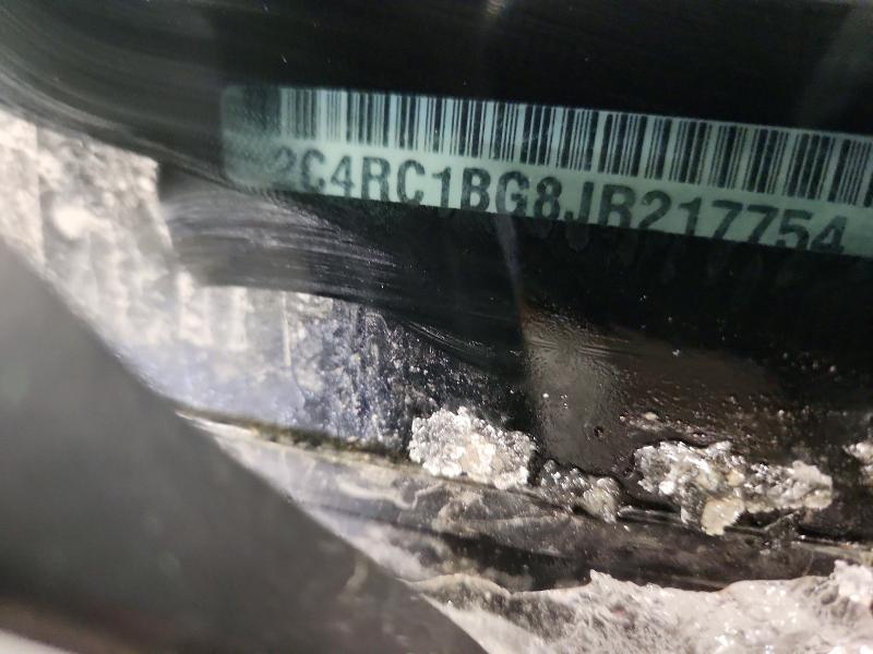 2018 Chrysler Pacifica მანქანა იყიდება აუქციონზე, vin: 2C4RC1BG8JR217754, აუქციონის ნომერი: 74818505