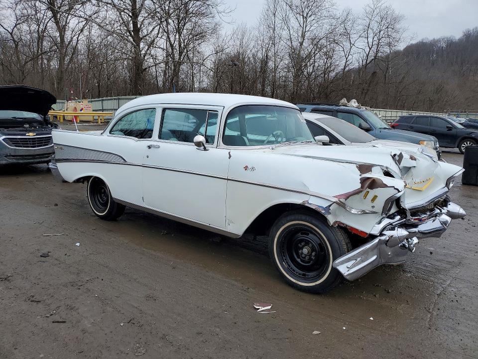 78245375 :رقم المزاد ، B57B200526 vin ، 1957 Chevrolet Bel Air مزاد بيع