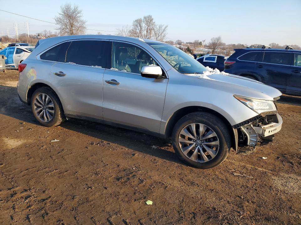 Продажа на аукционе авто 2014 Acura Mdx, vin: 5FRYD4H46EB018824, номер лота: 74895795