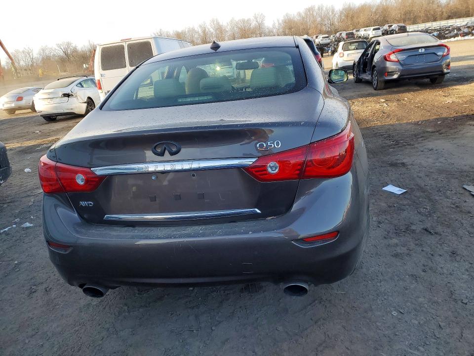 76895975 :رقم المزاد ، JN1AV7AR0FM850713 vin ، 2015 Infiniti Q50 Hybrid مزاد بيع