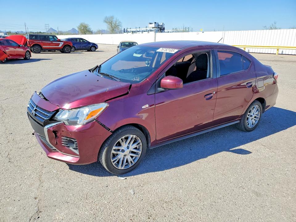 Aukcja sprzedaży 2022 Mitsubishi Mirage, vin: ML32FUFJ2NHF09309, numer aukcji: 76752185
