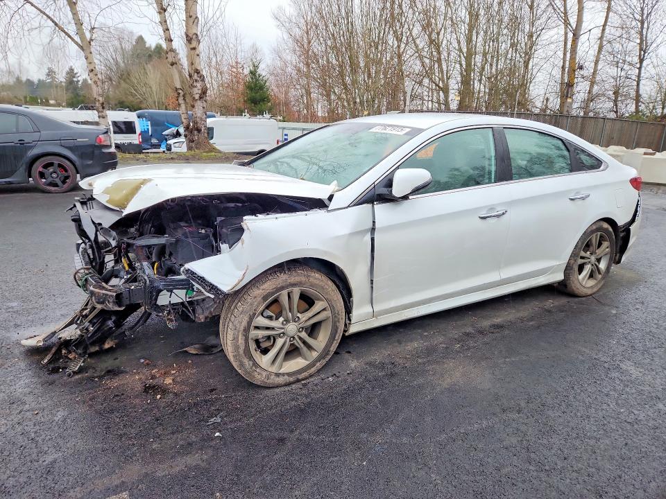 77621915 :رقم المزاد ، 5NPE34AF6JH652293 vin ، 2018 Hyundai Sonata مزاد بيع