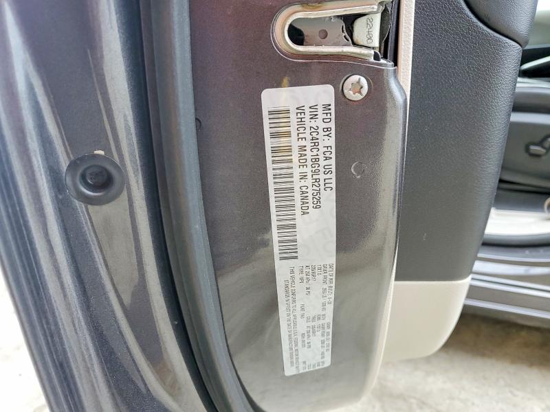 Продажа на аукционе авто 2020 Chrysler Pacifica, vin: 2C4RC1BG9LR275259, номер лота: 77754875