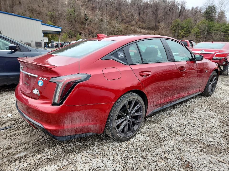 2020 Cadillac Ct5 მანქანა იყიდება აუქციონზე, vin: 1G6DU5RK7L0126144, აუქციონის ნომერი: 77939895