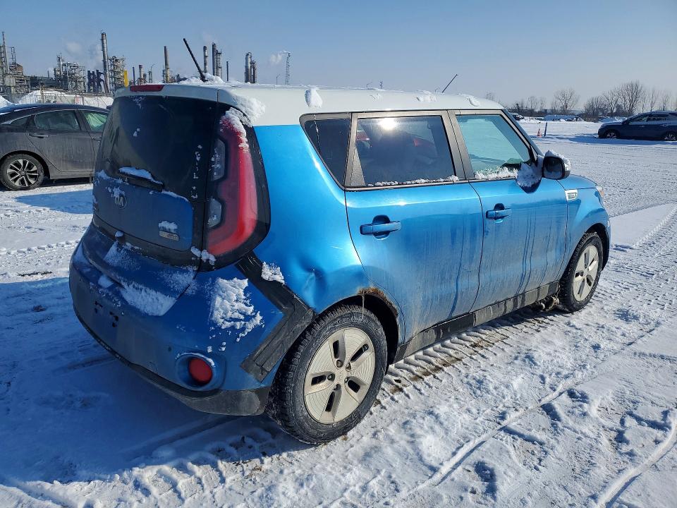 2016 Kia Soul Ev მანქანა იყიდება აუქციონზე, vin: KNDJX3AE9G7011513, აუქციონის ნომერი: 74249235