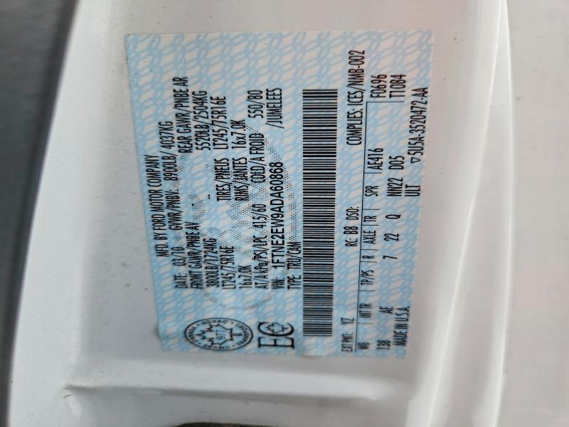 Aukcja sprzedaży 2010 Ford Econoline, vin: 1FTNE2EW9ADA60868, numer aukcji: 76813535