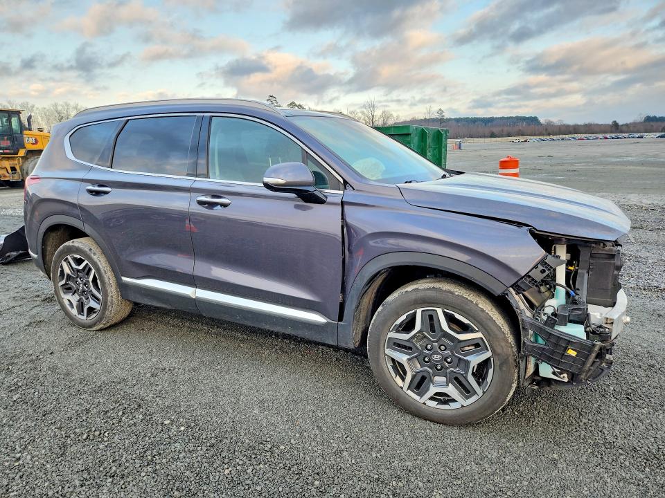 2021 Hyundai Santa Fe Hybrid მანქანა იყიდება აუქციონზე, vin: KM8S5DA17MU008728, აუქციონის ნომერი: 78772665