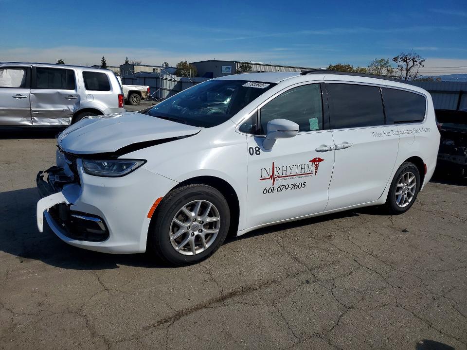 77955905 :رقم المزاد ، 2C4RC1BG8NR115523 vin ، 2022 Chrysler Pacifica مزاد بيع