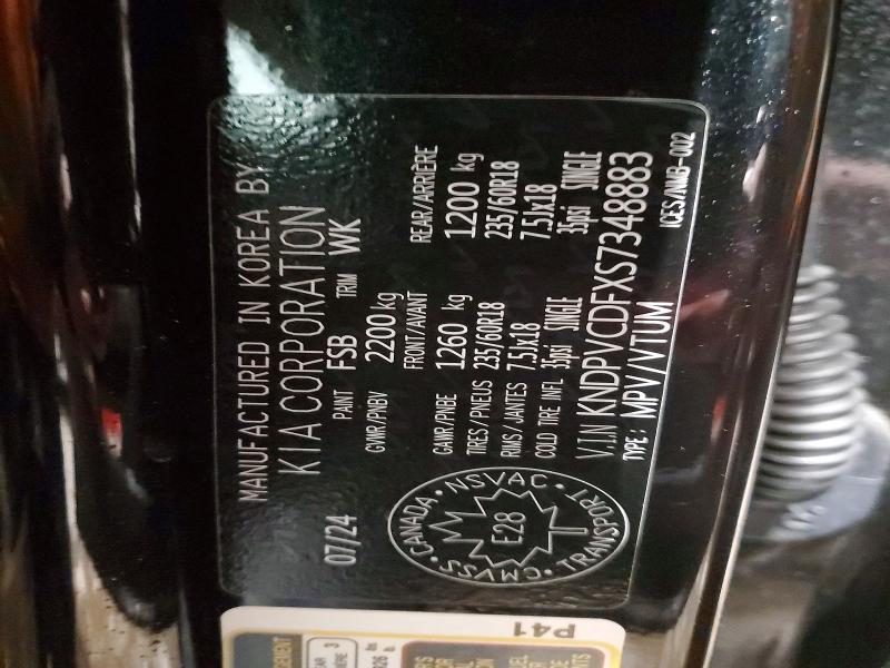 76960605 :رقم المزاد ، KNDPVCDFXS7348883 vin ، 2025 Kia Sportage مزاد بيع
