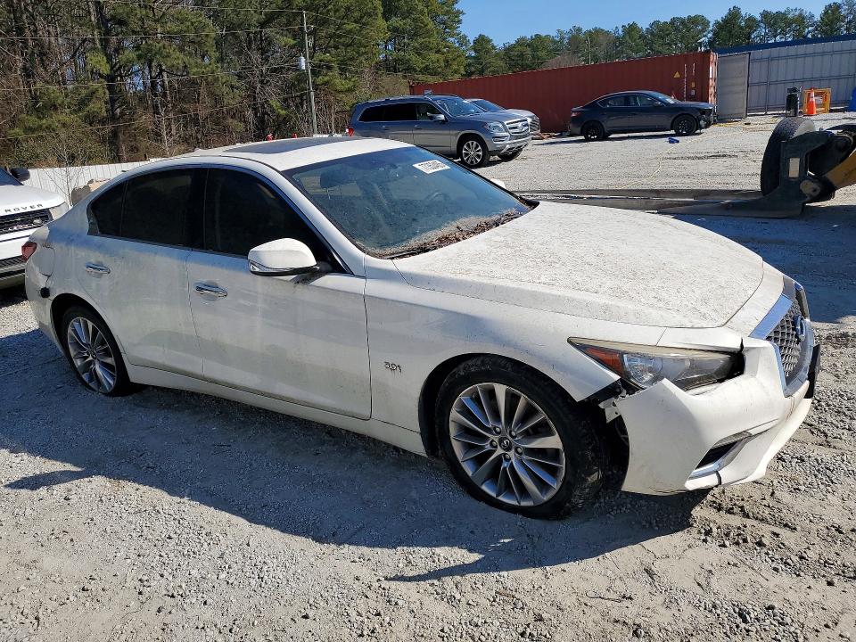 Продаж на аукціоні авто 2018 Infiniti Q50 Luxe, vin: JN1EV7AR2JM445107, номер лоту: 77353465