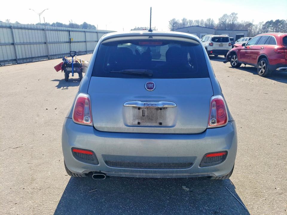 2015 Fiat 500 მანქანა იყიდება აუქციონზე, vin: 3C3CFFBR5FT537103, აუქციონის ნომერი: 76927455