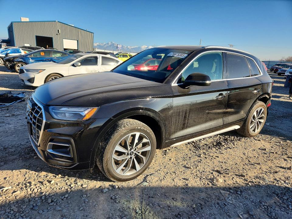 2021 Audi Q5 მანქანა იყიდება აუქციონზე, vin: WA1BAAFY7M2106636, აუქციონის ნომერი: 75675385