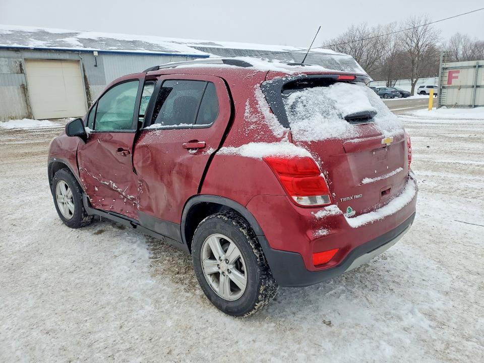 75268225 :رقم المزاد ، KL7CJPSMXNB501781 vin ، 2022 Chevrolet Trax مزاد بيع