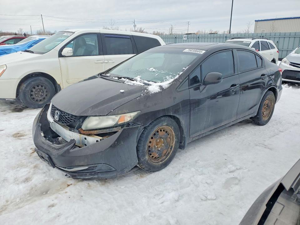 Aukcja sprzedaży 2013 Honda Civic, vin: 2HGFB2F56DH027581, numer aukcji: 75038685