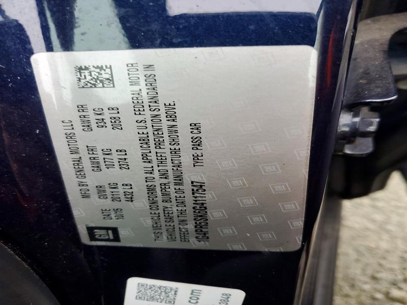 Продаж на аукціоні авто 2016 Buick Verano, vin: 1G4PR5SK6G4117547, номер лоту: 79519755
