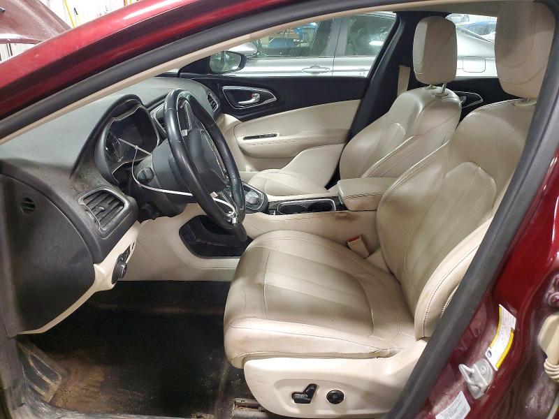 74087285 :رقم المزاد ، 1C3CCCCB0FN592258 vin ، 2015 Chrysler 200 مزاد بيع