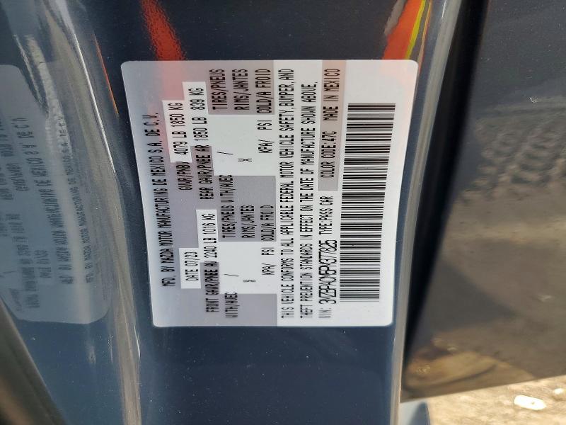 Продажа на аукционе авто 2023 Mazda 3, vin: 3MZBPACM5PM377825, номер лота: 77499265