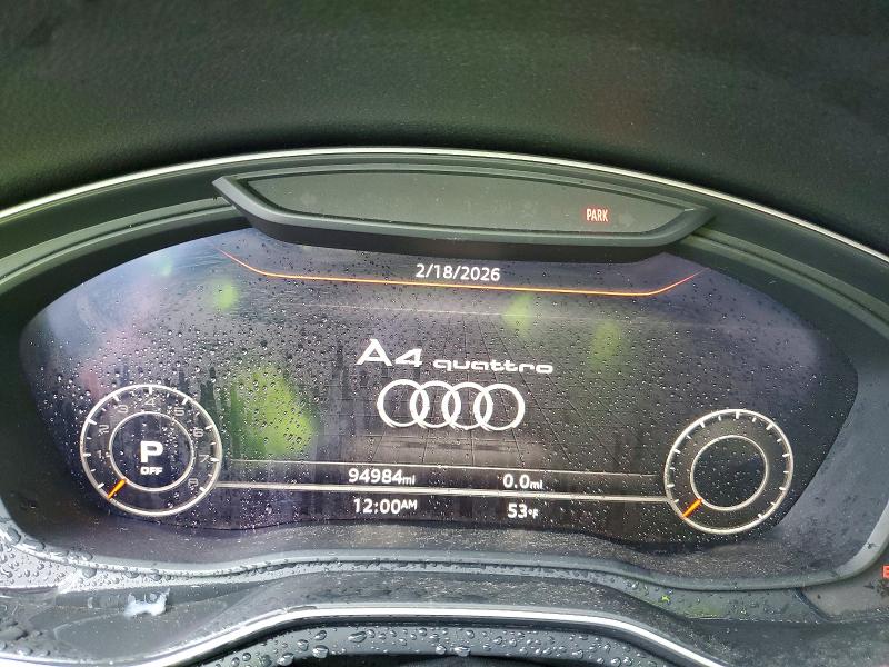 2019 Audi A4 მანქანა იყიდება აუქციონზე, vin: WAUENAF40KA062810, აუქციონის ნომერი: 78172285