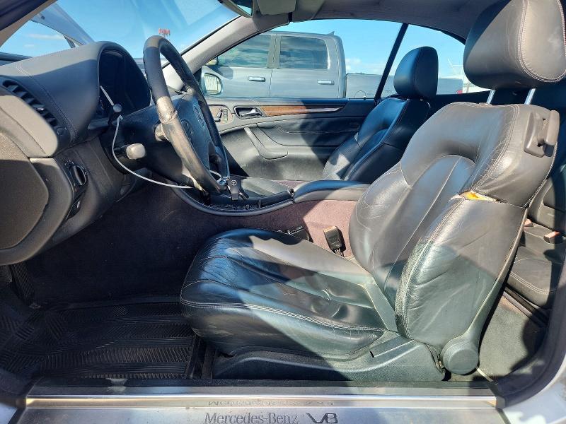 2002 Mercedes-benz Clk მანქანა იყიდება აუქციონზე, vin: WDBLK74G72T115976, აუქციონის ნომერი: 77195255