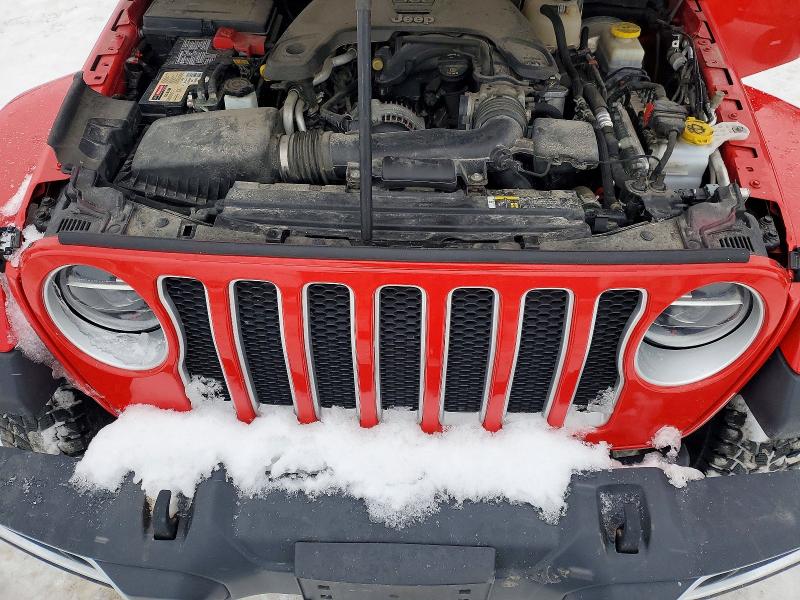 Auction sale of the 2020 Jeep Wrangler Unlimited, vin: 1C4HJXEG6LW129828, lot number: 77003345