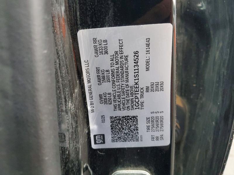 Продажа на аукционе авто 2025 Chevrolet Colorado, vin: 1GCPTEEK1S1134526, номер лота: 77617785