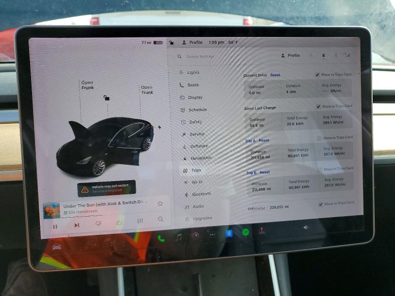 Auction sale of the 2018 Tesla Model 3, vin: 5YJ3E1EA9JF009367, lot number: 76857695