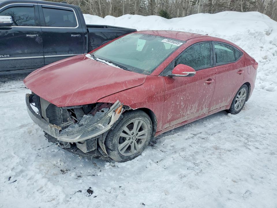 Продаж на аукціоні авто 2017 Hyundai Elantra, vin: KMHD84LF2HU188943, номер лоту: 78836695