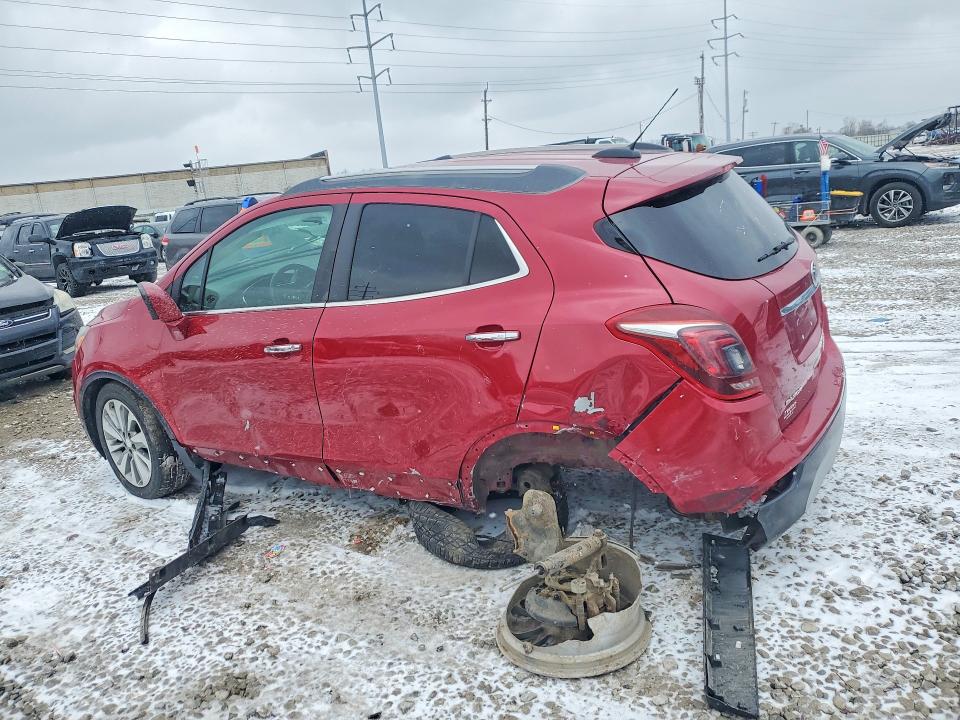 77651725 :رقم المزاد ، KL4CJASB0HB012772 vin ، 2017 Buick Encore مزاد بيع