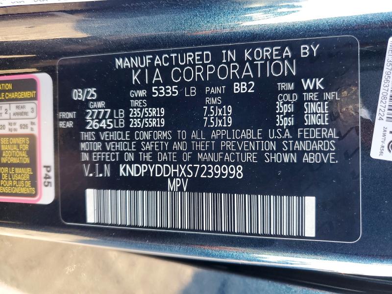 Продаж на аукціоні авто 2025 Kia Sportage, vin: KNDPYDDHXS7239998, номер лоту: 75707305