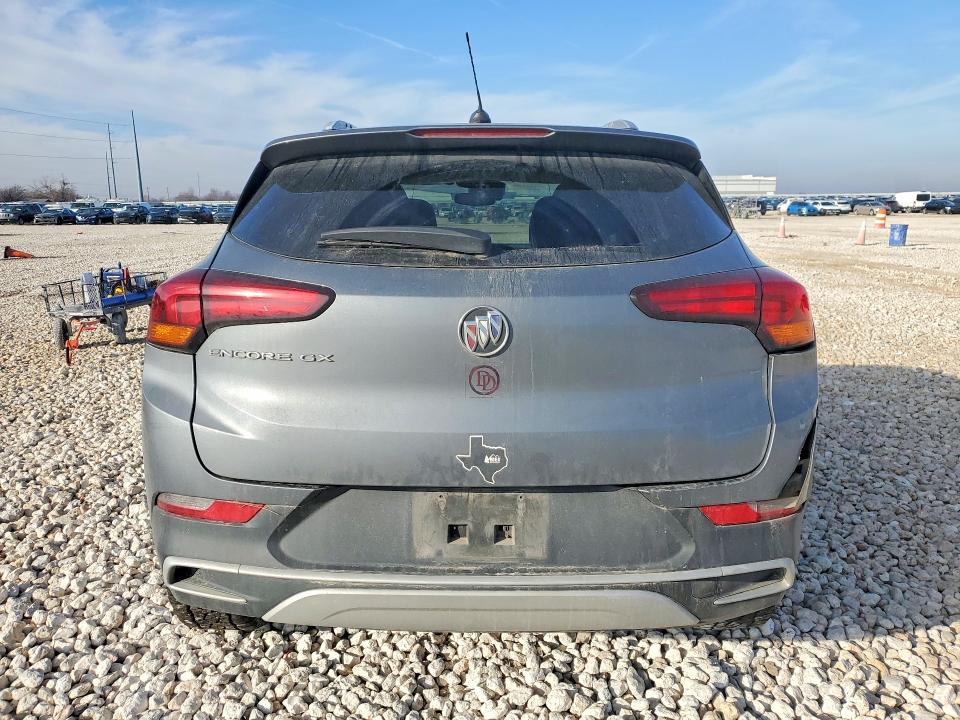 2021 Buick Encore Gx მანქანა იყიდება აუქციონზე, vin: KL4MMDSL2MB168618, აუქციონის ნომერი: 75090685