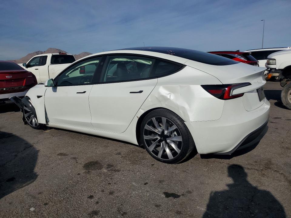 2025 Tesla Model 3 მანქანა იყიდება აუქციონზე, vin: 5YJ3E1EA0SF009601, აუქციონის ნომერი: 78854485