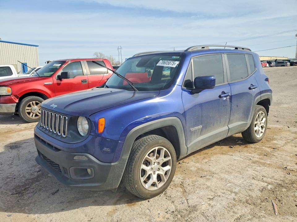 Продаж на аукціоні авто 2016 Jeep Renegade, vin: ZACCJBBT0GPE19144, номер лоту: 78605875