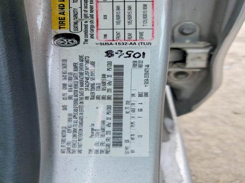 Продаж на аукціоні авто 2015 Ford Fiesta, vin: 3FADP4EJ5FM176673, номер лоту: 74550555