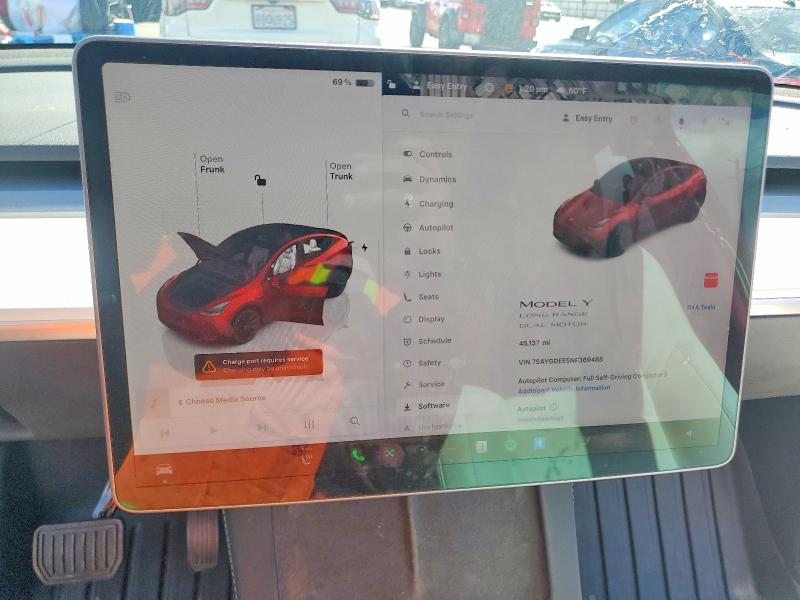 Продаж на аукціоні авто 2022 Tesla Model Y, vin: 7SAYGDEE5NF369488, номер лоту: 77749375