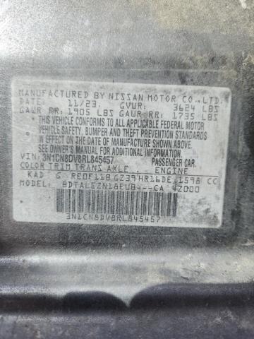 77173205 :رقم المزاد ، 3N1CN8DV8RL845457 vin ، 2024 Nissan Versa مزاد بيع
